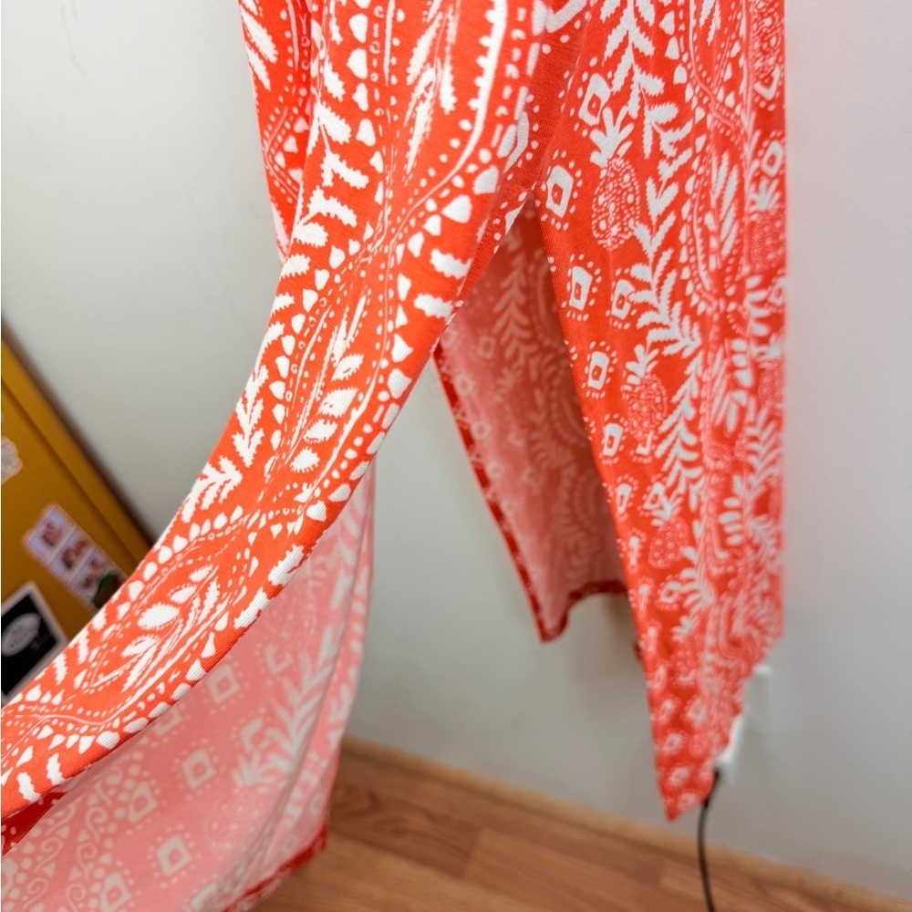 Lilly Pulitzer Ulla  Flamingo Feather Print Maxi Dress Summer Resort Vacation - Picture 9 of 10